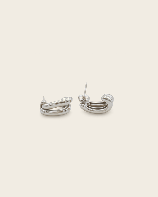 Elise Earrings Silver